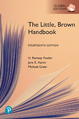 Little, Brown Handbook, The, Global Edition - Fowler, H.; Aaron, Jane
