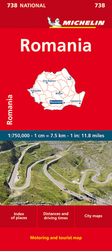 Romania - Michelin National Map 738 - Michelin