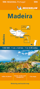 Madeira - Michelin Regional Map 594 - Michelin