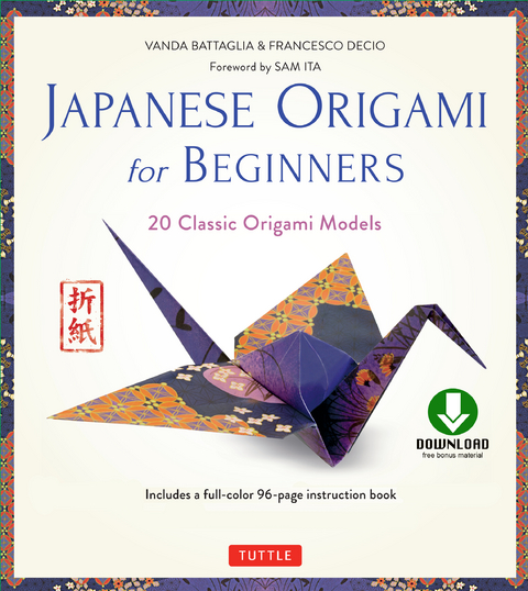 Japanese Origami for Beginners Kit Ebook - Vanda Battaglia, Francesco Decio