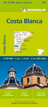 Costa Blanca - Zoom Map 123 - Michelin