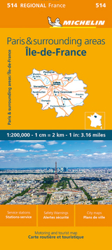 Ile-de-France - Michelin Regional Map 514 - Michelin