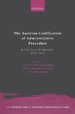 The Austrian Codification of Administrative Procedure - 