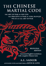 Chinese Martial Code - A. L. Sadler