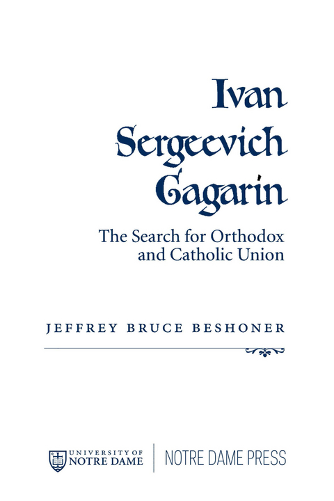 Ivan Sergeevich Gagarin - Jeffrey Bruce Beshoner