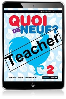 Quoi de Neuf ? 2 Teacher eBook and Audio Download (Access Card) - Judy Comley, Nathalie Marchand
