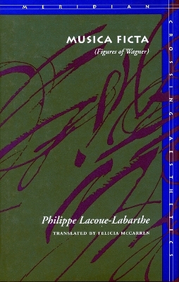 Musica Ficta - Philippe Lacoue-Labarthe