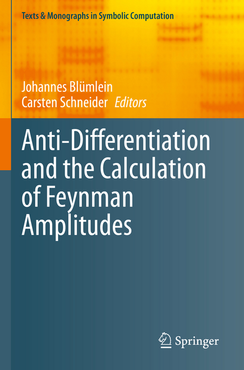 Anti-Differentiation and the Calculation of Feynman Amplitudes - 