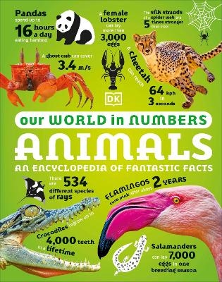 Our World in Numbers Animals -  Dk