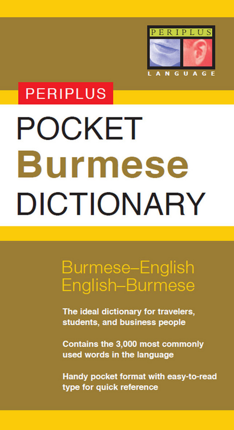 Pocket Burmese Dictionary