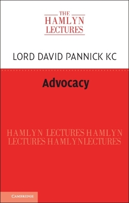 Advocacy - David Pannick KC