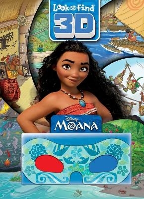 Disney Moana Look And Find 3D - P I Kids