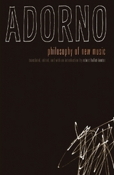 Philosophy of New Music - Adorno, Theodor W.