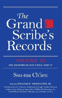The Grand Scribe's Records, Volume XI - Ssu-Ma Ch'ien