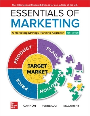 Essentials of Marketing ISE - Joseph Cannon, William Perreault, E. Jerome McCarthy