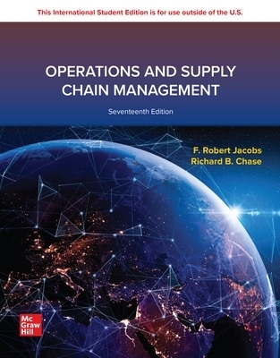 Operations and Supply Chain Management ISE - F. Robert Jacobs, Richard Chase