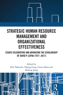 Strategic Human Resource Management and Organizational Effectiveness - 