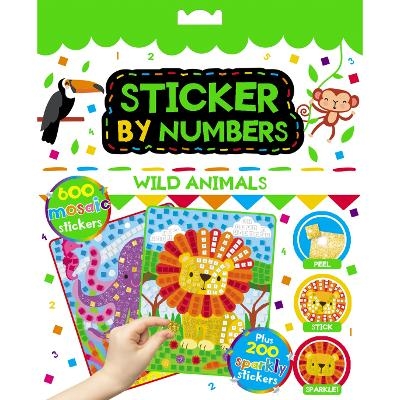 Sticker by Numbers: Wild Animals - 