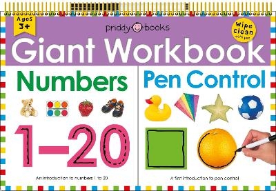 Giant Wipe Clean Workbook: Numbers / Pen Control - Roger Priddy