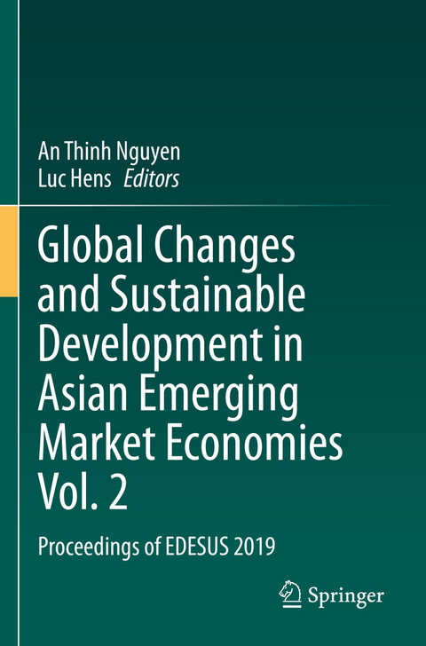 Global Changes and Sustainable Development in Asian Emerging Market Economies Vol. 2 - 