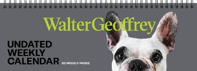 Walter Geoffrey Undated Weekly Desk Pad Calendar - 