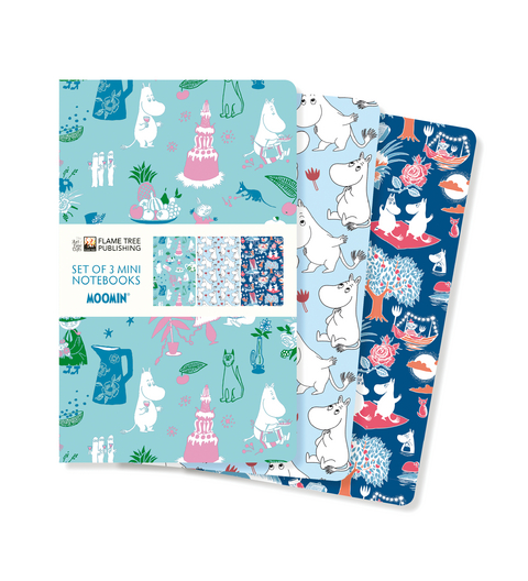 Moomin Classics Set of 3 Mini Notebooks - 