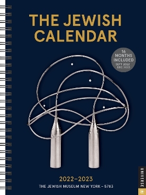 The Jewish Calendar 16-Month 2022-2023 Planner - New York The Jewish Museum