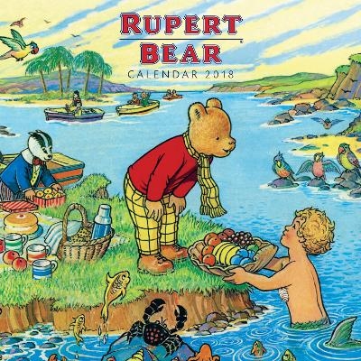 Rupert Bear Wall Calendar 2018 (Art Calendar)