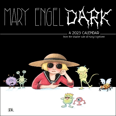 Mary EngelDark 2023 Wall Calendar - Mary Engelbreit