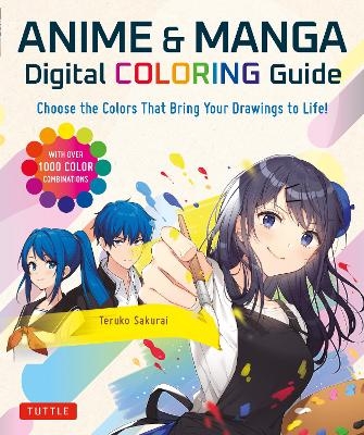 Anime & Manga Digital Coloring Guide - Teruko Sakurai