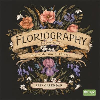 Floriography 2023 Wall Calendar - Jessica Roux