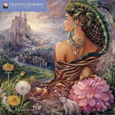 Celestial Journeys by Josephine Wall - mini wall calendar 2018 (Art Calendar)