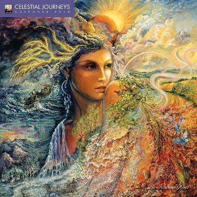 Celestial Journeys by Josephine Wall Wall Calendar 2018 (Art Calendar)