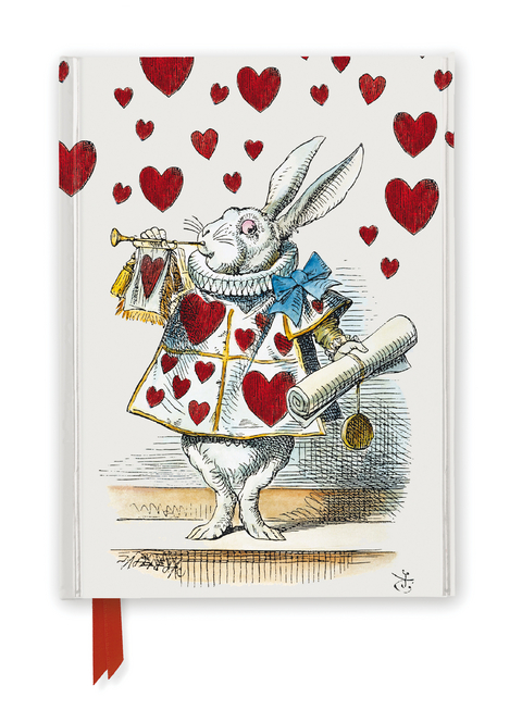 Alice in Wonderland: White Rabbit (Foiled Journal) - 