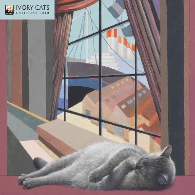 Ivory Cats - mini wall calendar 2018 (Art Calendar) - 