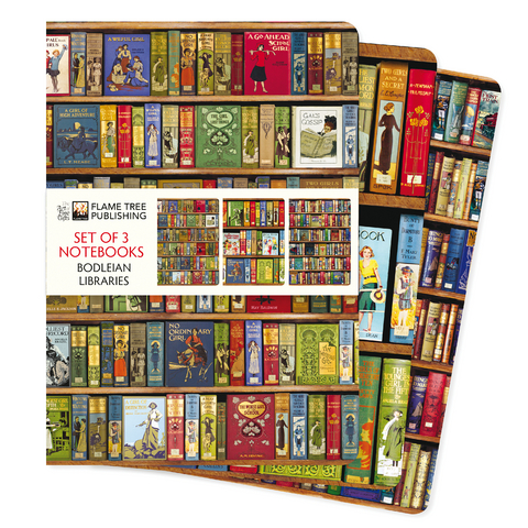 Bodleian Libraries Set of 3 Standard Notebooks - 