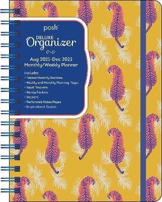 Posh: Deluxe Organizer (Paisley Tiger) 17-Month 2021-2022 Monthly/Weekly Planner Calendar -  Andrews McMeel Publishing