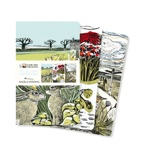 Angela Harding: Landscapes Set of 3 Mini Notebooks - 