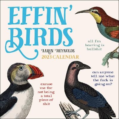 Effin' Birds 2023 Wall Calendar - Aaron Reynolds