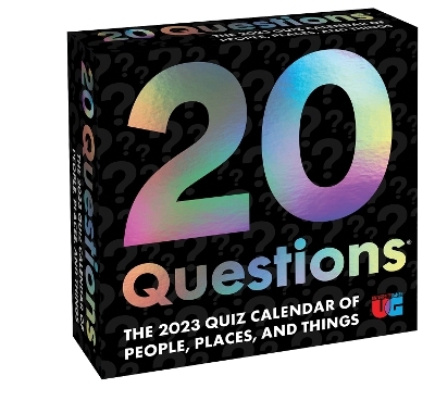 20 Questions 2023 Day-to-Day Calendar -  University Games