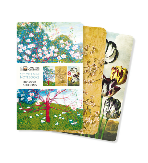 Blossoms & Blooms Set of 3 Mini Notebooks - 