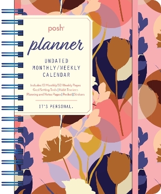 Posh: Planner Undated Monthly/Weekly Calendar - 