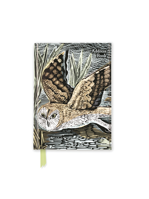 Angela Harding: Marsh Owl (Address Book) - 