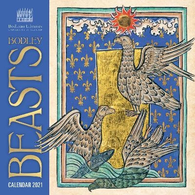 Bodleian Library - Bodley Beasts Wall Calendar 2021 (Art Calendar) - 