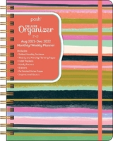 Posh: Deluxe Organizer (Brushstroke Stripe)17-Month 2021-2022 Monthly/Weekly Planner Calendar - Andrews McMeel Publishing