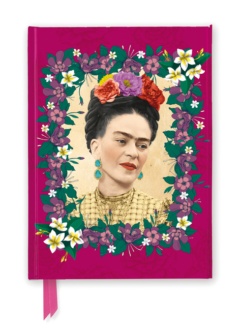 Frida Kahlo: Dark Pink (Foiled Journal) - 