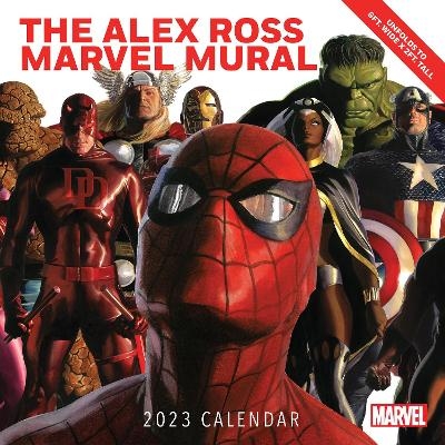 Alex Ross Marvel Mural 2023 Oversized Wall Calendar - Alex Ross,  Marvel Entertainment