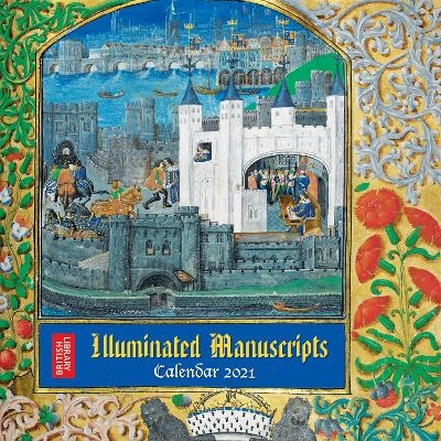 British Library - Illuminated Manuscripts Wall Calendar 2021 (Art Calendar) - 