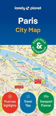 Lonely Planet Paris City Map -  Lonely Planet