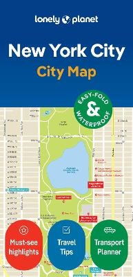 Lonely Planet New York City Map -  Lonely Planet